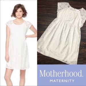 Motherhood Maternity Lace Dress